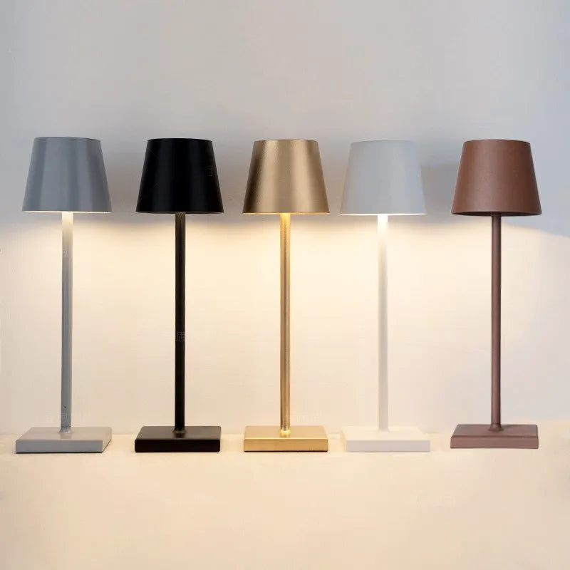 Lampada da tavolo LED wireless Chalise