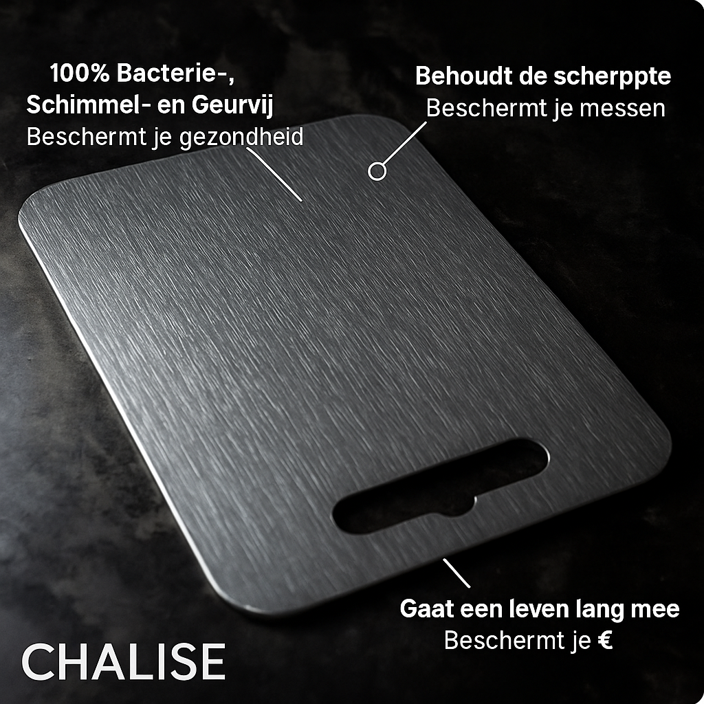 Tagliere Chalise in titanio 100% puro
