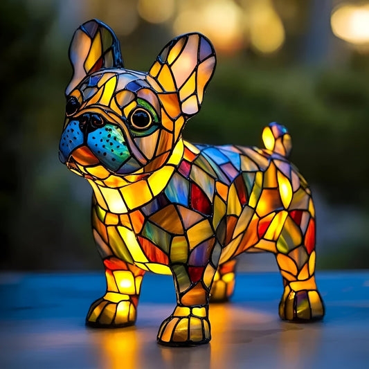 Biscotte – Lampada buldog francese luminosa