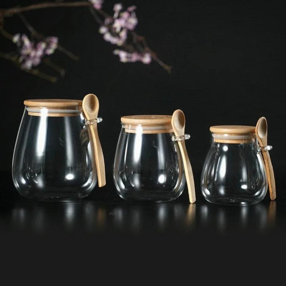 Vaso di Bambù in Legno