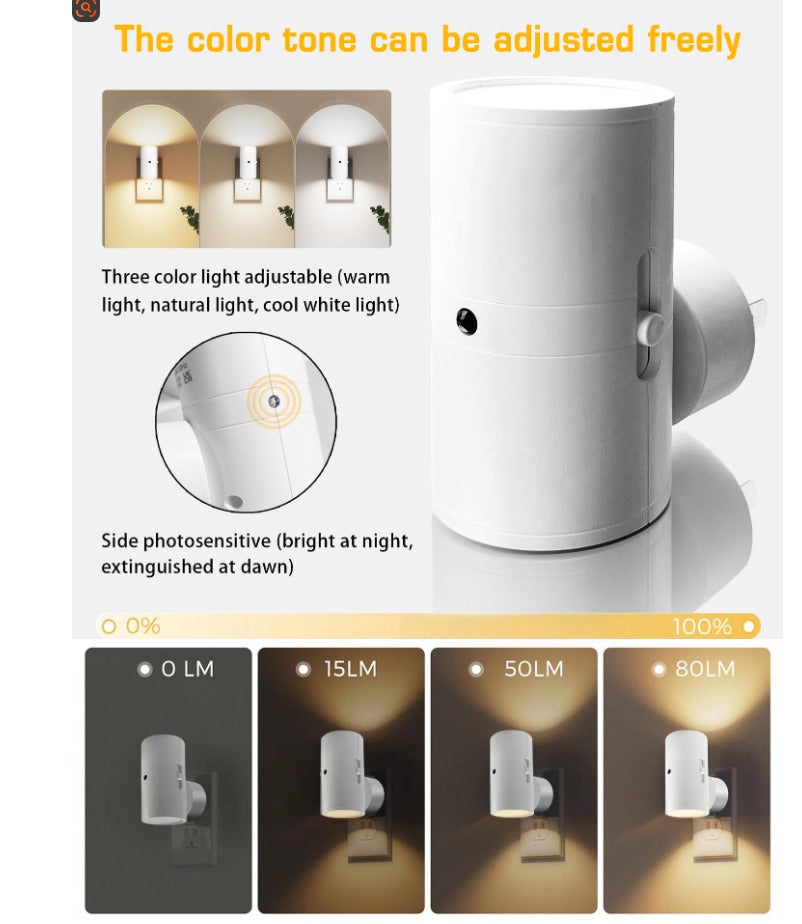 Louis | Eleganti lampade da parete dimmerabili con sensore di movimento