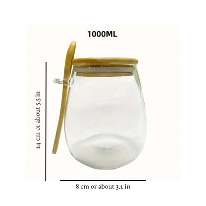 Vaso di Bambù in Legno