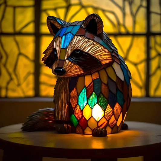 Grisou – Lampada magica a procione di plastica colorata
