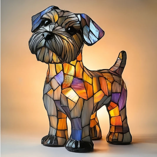 Doudou – Lampada magica per cani in vetro colorato
