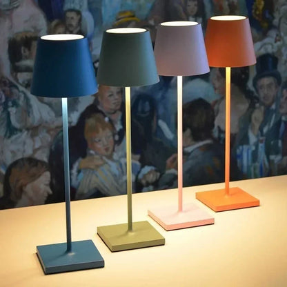 Lampada da tavolo LED wireless Chalise