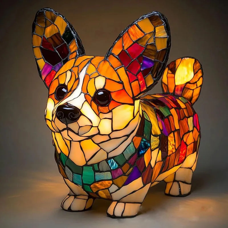 Pitchou – Lampada corgi luminosa