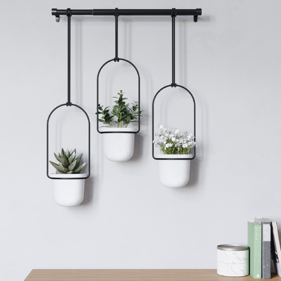 Porta piante sospeso Triflora 3